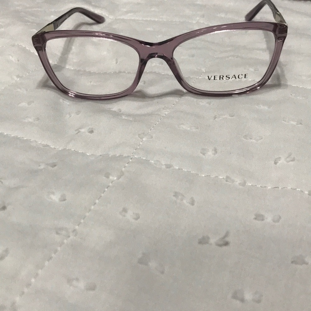 Authentic Versace Muted Purple Square Glasses - image 3